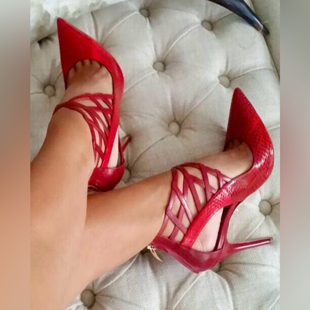 ❗️Price is firm❗️Monika Chiang Red Heels
